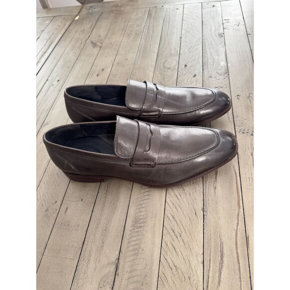 Cole Haan Warner Grand 360 Leather Penny Loafers Brown Smooth Size 13 - Picture 5 of 7